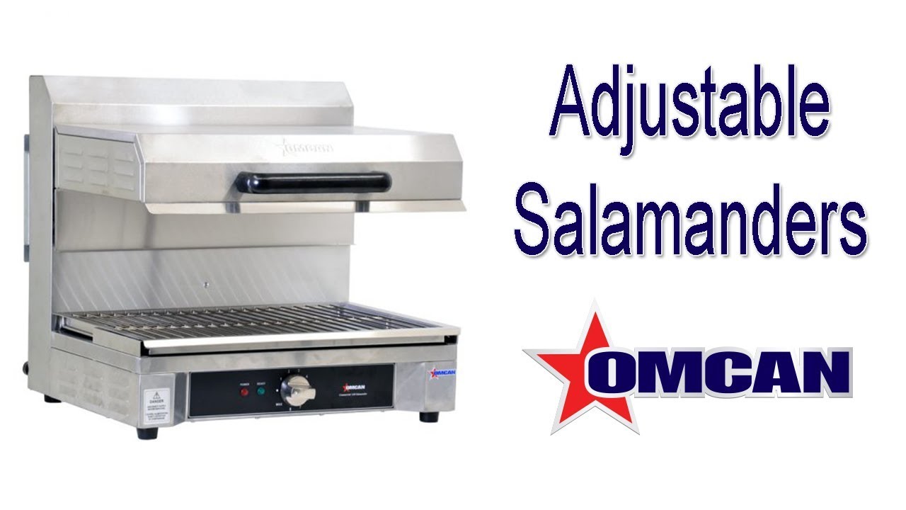 Video thumbnail for Stainless Steel Double Adjustable Salamander