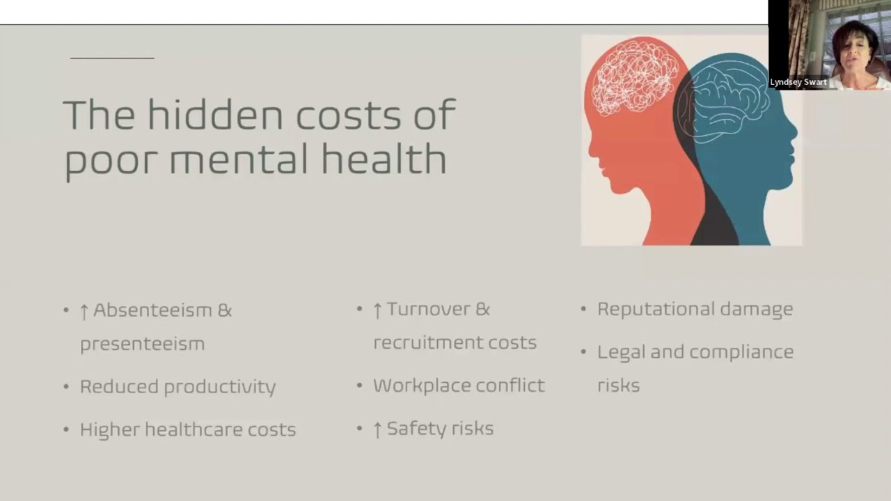 Webinar 14:  Accommodation for mental health distress and mental health conditions in the workplace