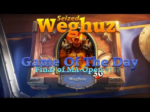 Weghuz - Final of MA-Open #157 (Game of the day #5 (Several Games))