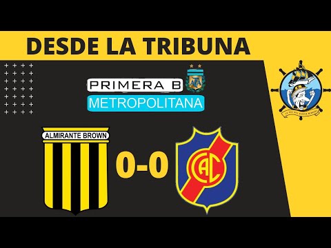 Almirante Brown 0 Colegiales 0 | Fecha N°02 | Primera B Metro 2019 | Desde La Tribuna