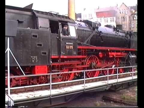 BW Fest Halle (Saale) 1996 mit 12 betriebsfähigen Dampfloks