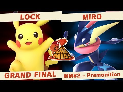 lock (Pikachu) vs miro (Greninja) - GRAND FINAL - MAGMA MIA! #2 Premonition
