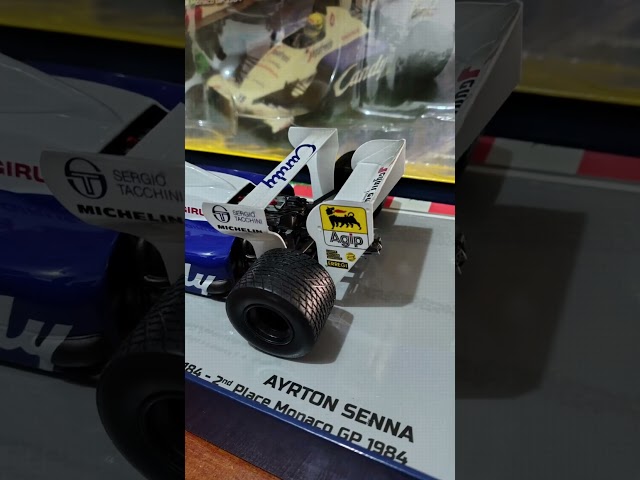 Vídeo relacionado con Minichamps 540308419 - Casco Ayrton Senna First F1 GP Brazil 1984 - Escala 1/8 - Coche en Miniatura
