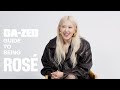 ROSÉ On Creating Rosie Bruno Mars Someak F1 More The DA Zed Guide To Being