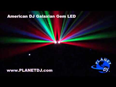 American DJ GALAXIAN GEM LED Laser and Effect Light
