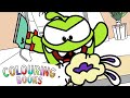 Learning Colors With Om Nom Coloring Books