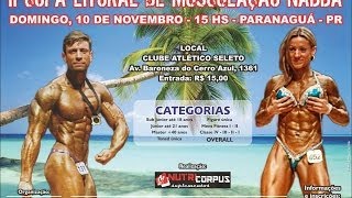 preview picture of video 'II Campeonato Litoral de Musculação NABBA (Paranaguá)'