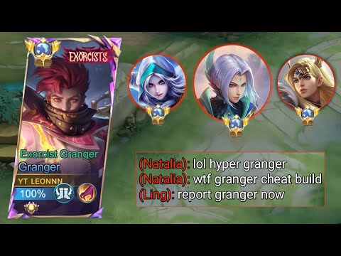 GLOBAL GRANGER NEW BUILD TO BEAT ASSASSIN META HERO!! GRANGER BEST DAMAGE BUILD 2024 🔥