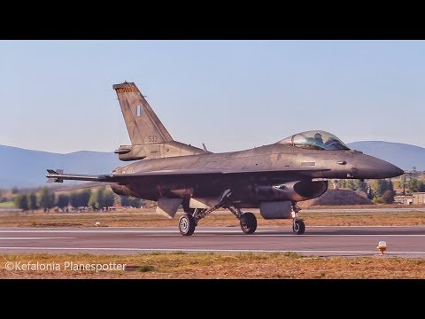 ZEUS F-16 Aerobatic Airshow Solo Display with ATC  | Hellenic Airforce | Athens Flying Week 2018