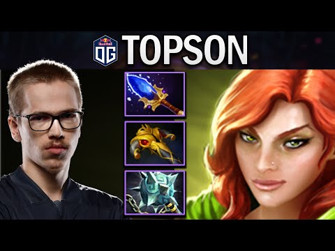 OG.TOPSON WINDRANGER WITH 24 KILLS - DOTA 2 7.30 GAMEPLAY