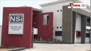 preview picture of video 'NAMPA: Walvis Bay NSI test center opened 17 OCT 2014'