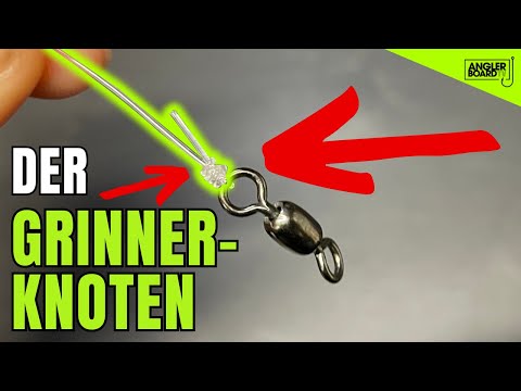 Grinner-Knoten: So bindest Du den besten Angelknoten! Tutorial | how to tie the uni knot