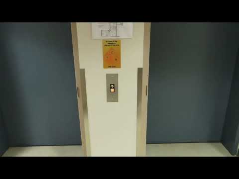 Dover hydraulic elevators (main bank) at Continuing Education Center, SCC, Lincoln NE