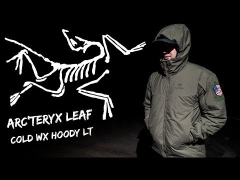 Arc'teryx LEAF Cold WX Hoody LT - a very lightweight jacket for cold weather (and looking cool)