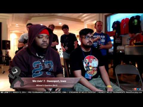 We Livin' 7 - IPG | Kels (Fox, Marth) vs. DavidCUE (Falco) - SSBM - Winner's Quarters