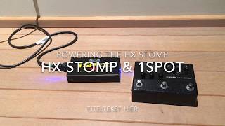 Video thumbnail for Powering HX Stomp with a 1Spot CS6 Pedalboard Power Supply by Greetriman