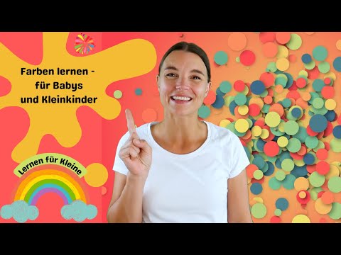 Farben spielerisch lernen - für Babys und Kleinkinder - Lernen für Kleine mit Miss Josi - Lernvideos