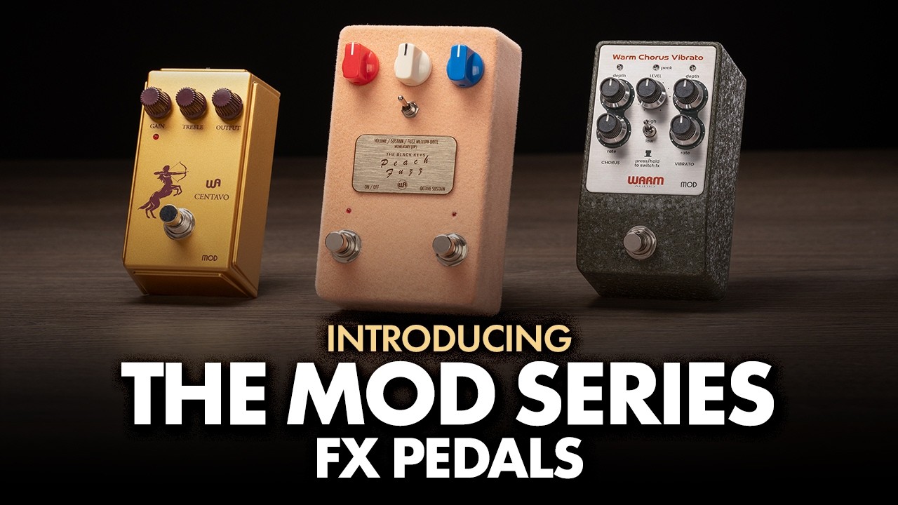 Introducing The Mod Pedal Series | The Black Keys Peach Fuzz, Centavo Mod, WA-C1 Chorus/Vibrato Mod - YouTube