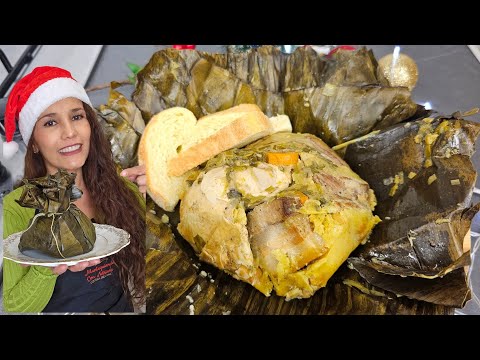 Cómo preparar TAMALES TOLIMENSES receta tradicional COLOMBIANA 🇨🇴