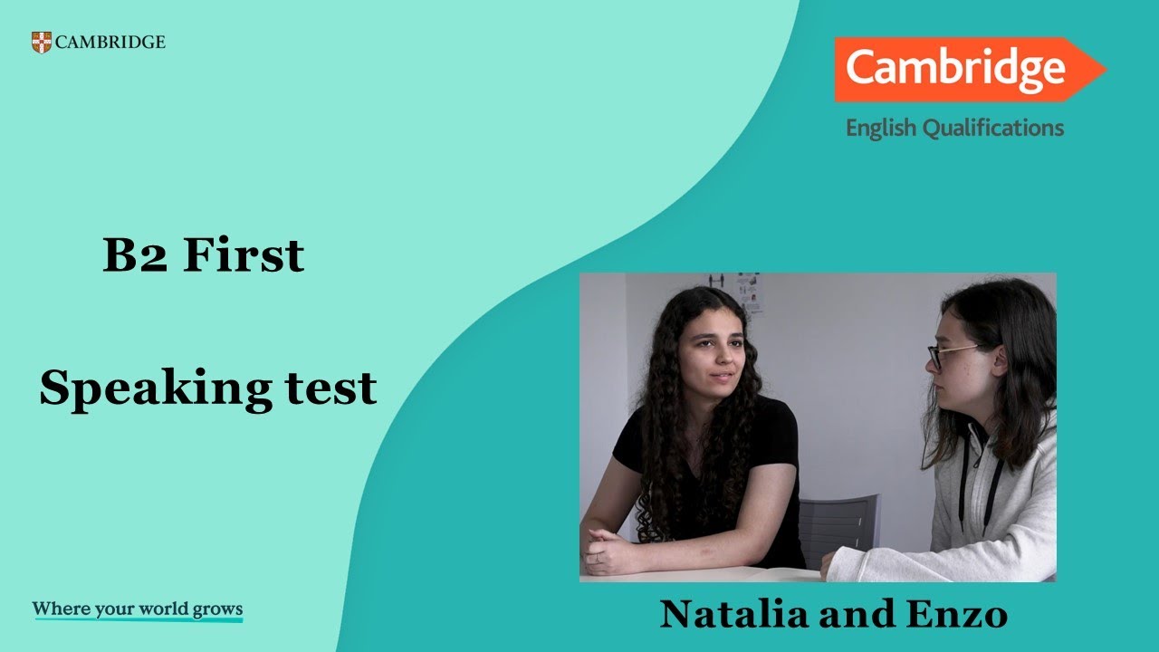 B2 First Natalia and Enzo