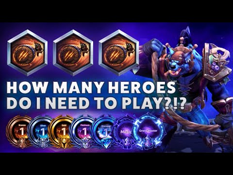 Hogger Hoardapult - HOW MANY HEROES DO I NEED TO PLAY?!? - Grandmaster Storm League