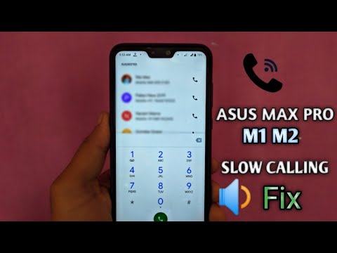 Asus Zenfone Max Pro M1 & M2  | Slow Calling Sound Problem Solve  | Slow Mic Sound Problem Fix