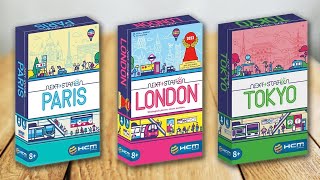 NEXT STATION (Tokyo, London, Paris) - Spielregeln TV (Spielanleitung Deutsch) - HCM KINZEL