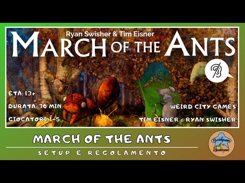 March of the Ants - Setup and Rules in Italian (Tutorial) [SUB ITA]