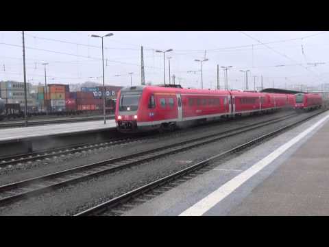 BR 612 082 (DB) RE 3086 nach Nürnberg Hbf mit RE 3864 nach Lichtenfels - Hof Hbf.