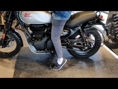 HUNTER 350 seat height for short riders