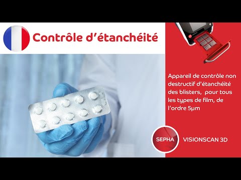 Test de fuite de blister non destructif - Mesure 3D - VisionScan 3D_1
