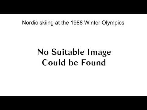 Nordic Skiing At The 1988 Winter Olympics