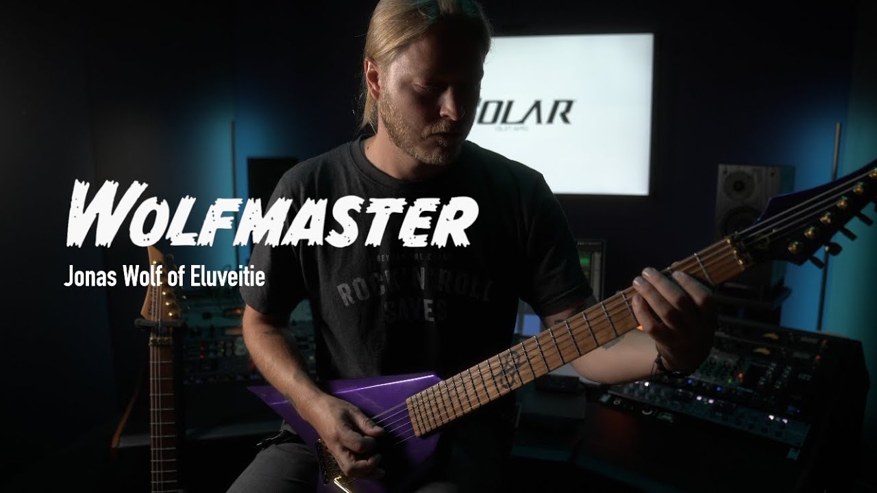 Solar V1.6MP Wolfmaster Electric Guitar - Metallic Purple Gloss