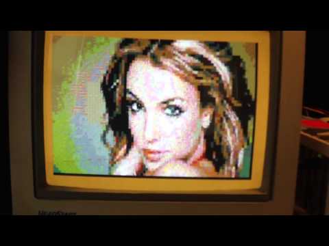 CGA 640x200x85 Demo - Britney