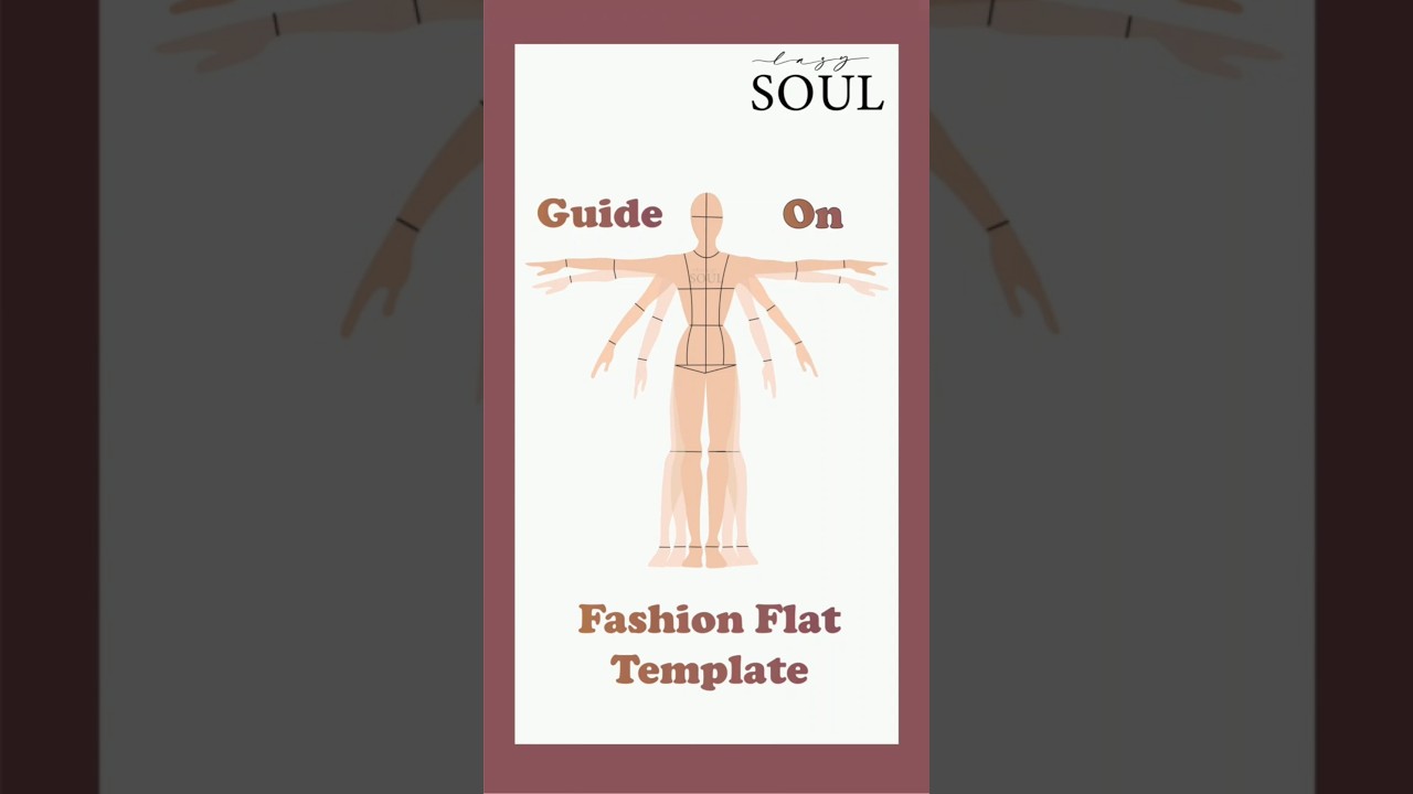 GUIDE ON FASHION FLAT TEMPLATES #viralreels
