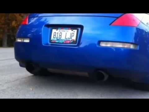 350z stock exhaust vs apexi ws2 cat back