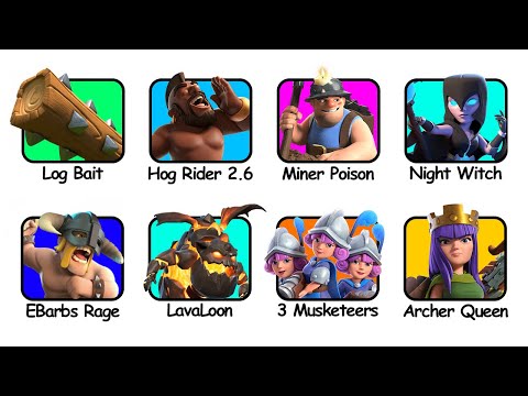 The MOST OVERPOWERED Decks in Clash Royale HISTORY Explained in 17 MInutes