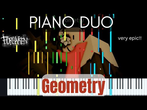 Geometry / Rochas 313 John Doe | PIANO DUO COVER Forsaken OST