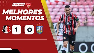 Santa Cruz 1 x 0 Vitória das Tabocas - Melhores Momentos - Campeonato Pernambucano 17.01.25