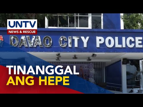 Hepe ng Davao City Police, inalis sa puwesto kaugnay ng pagkasawi ng 7 suspects sa drug ops