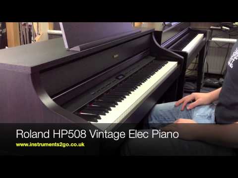 Yamaha Clavinova CLP575 vs Roland HP508 Digital Piano No Talking Just Playing