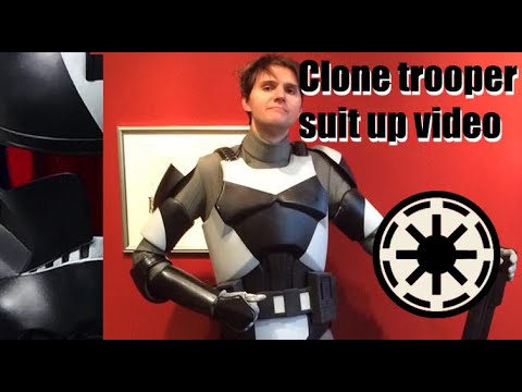 Shadow Clone Trooper suit up video