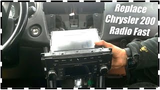 How To Remove Chrysler 200 Radio FAST