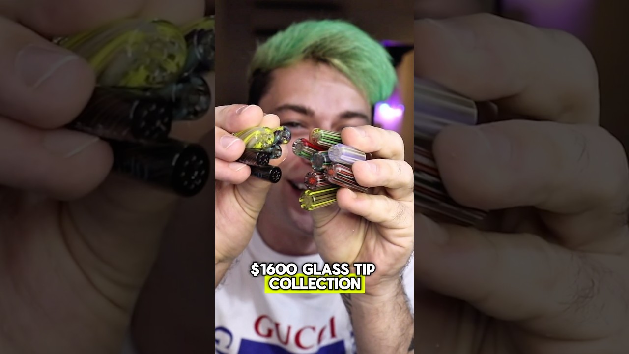 My $1600 glass tip collection