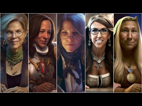Woman Politicians play Dungeons and Dragons Ep 1 --AI Voice