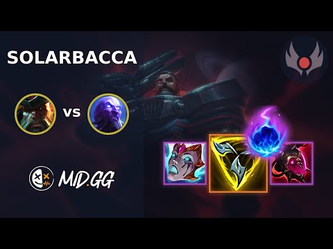 MID.GG: [ solarbacca ] Gangplank MID vs Ryze | EUW GRANDMASTER | LOL Season 2025
