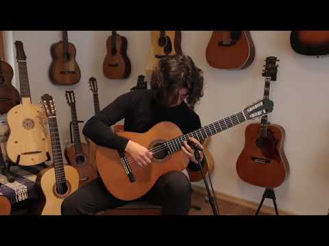 Siegfried Eichhorn 1982 amazing handmade German classical guitar - style of Richard Jacob Weissgerber/Francisco Simplicio - check description + video! image 18