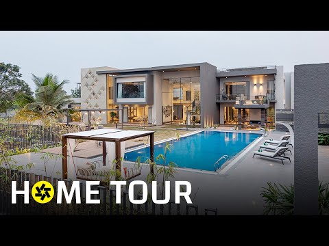 Modern Luxury House in Aurangabad, Maharashtra | The Argyle House (Home Tour).