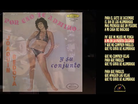 EL FAROL BORRACHO - JOAQUIN BEDOYA Y SU CONJUNTO (CON LETRA)