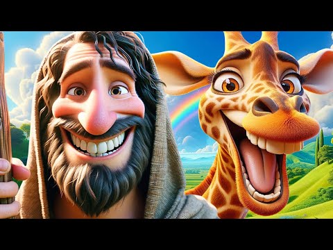 Noah's Ark | AI Animation - Bible Stories, Kingdom Kids Zone - Bible In a Nutshell